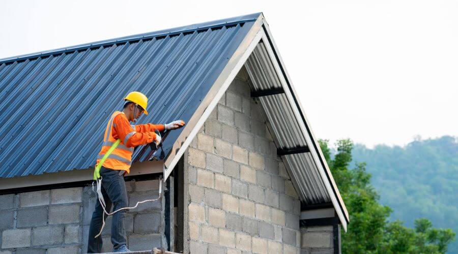 Professional metal roof installation in Grovespring, MO